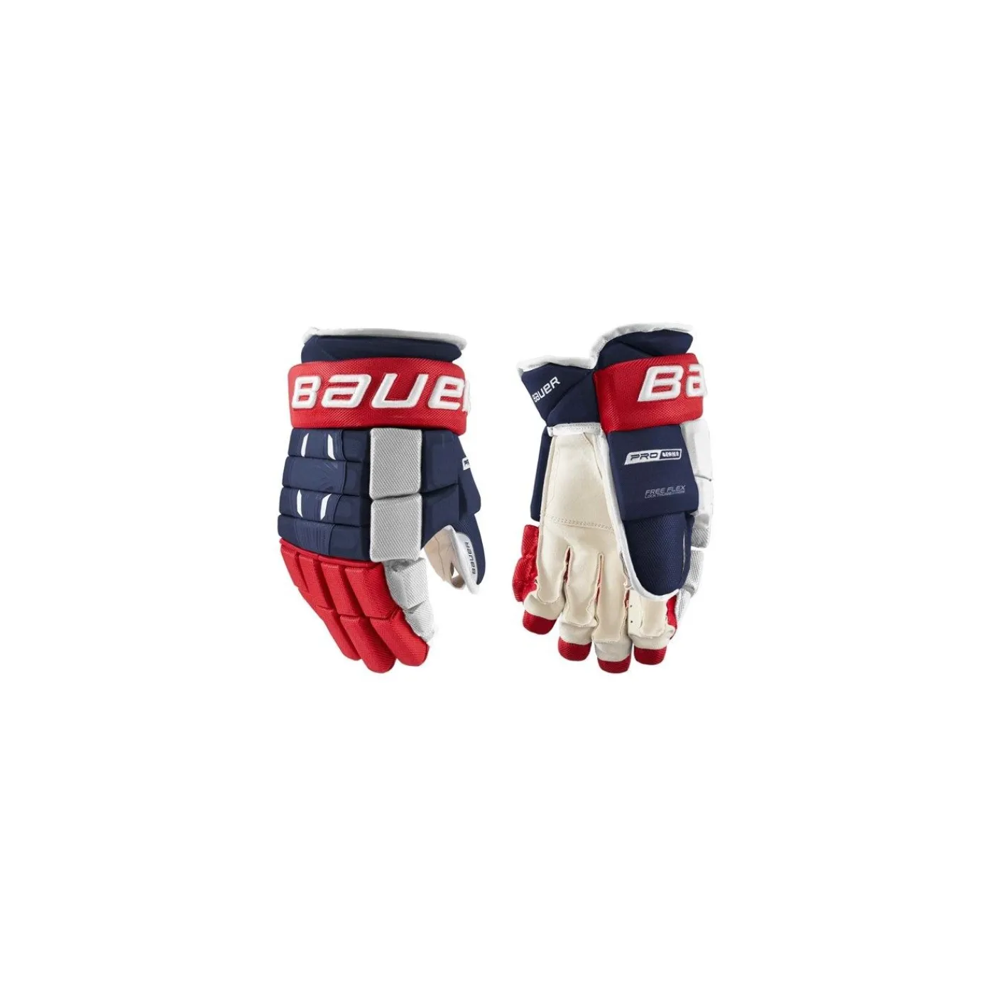 Clearance Handske Pro Series SR Navy/Red/White Hockeyhandskar Senior