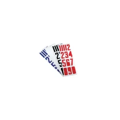 New Hjälmtillbehör Nummer 3-pack - Hockeyhjälm Tillbehör|Bauer