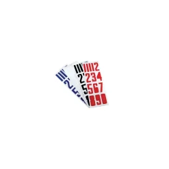 Hjälmtillbehör Nummer 3-pack - Hockeyhjälm Tillbehör