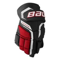 Clearance Hockeyhandskar Supreme F50 Pro Sr Black/Red Bauer|Hockeyhandskar Senior