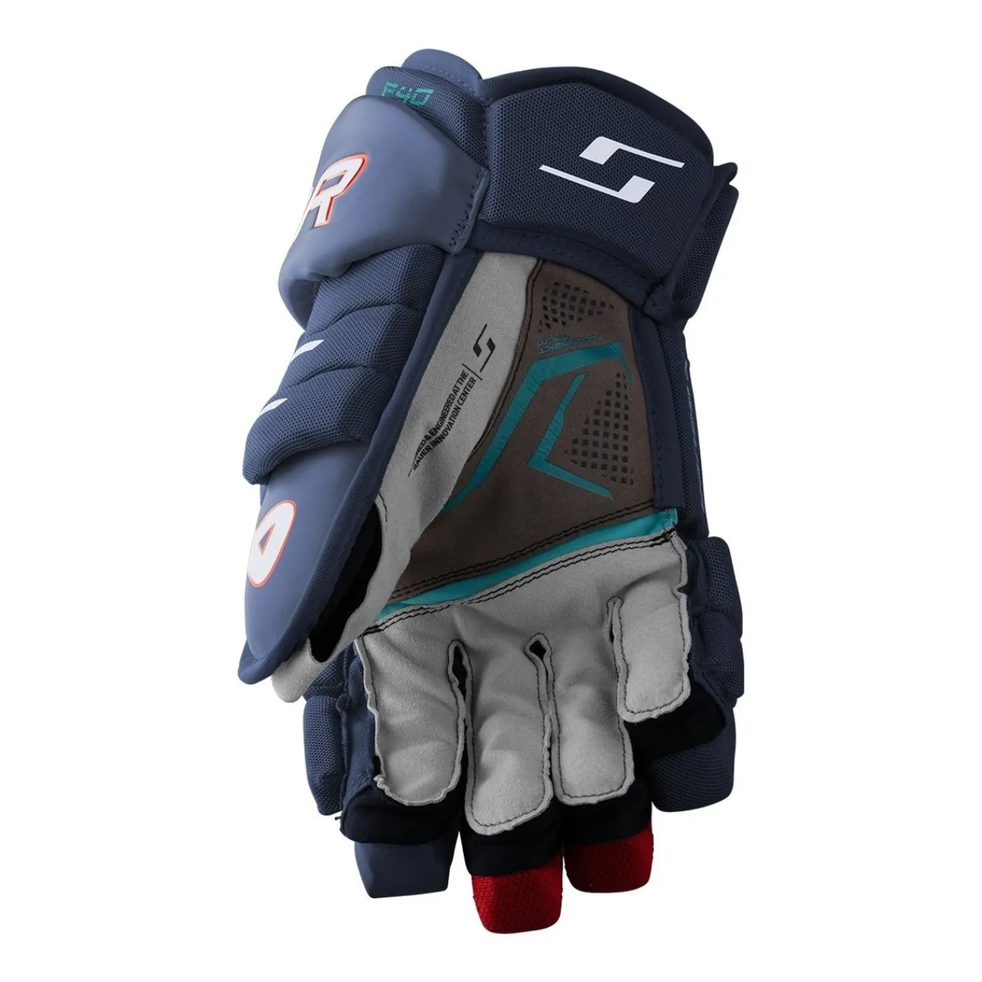 Outlet Hockeyhandskar Supreme F40 Int Navy/Red Hockeyhandskar Intermediate|Bauer