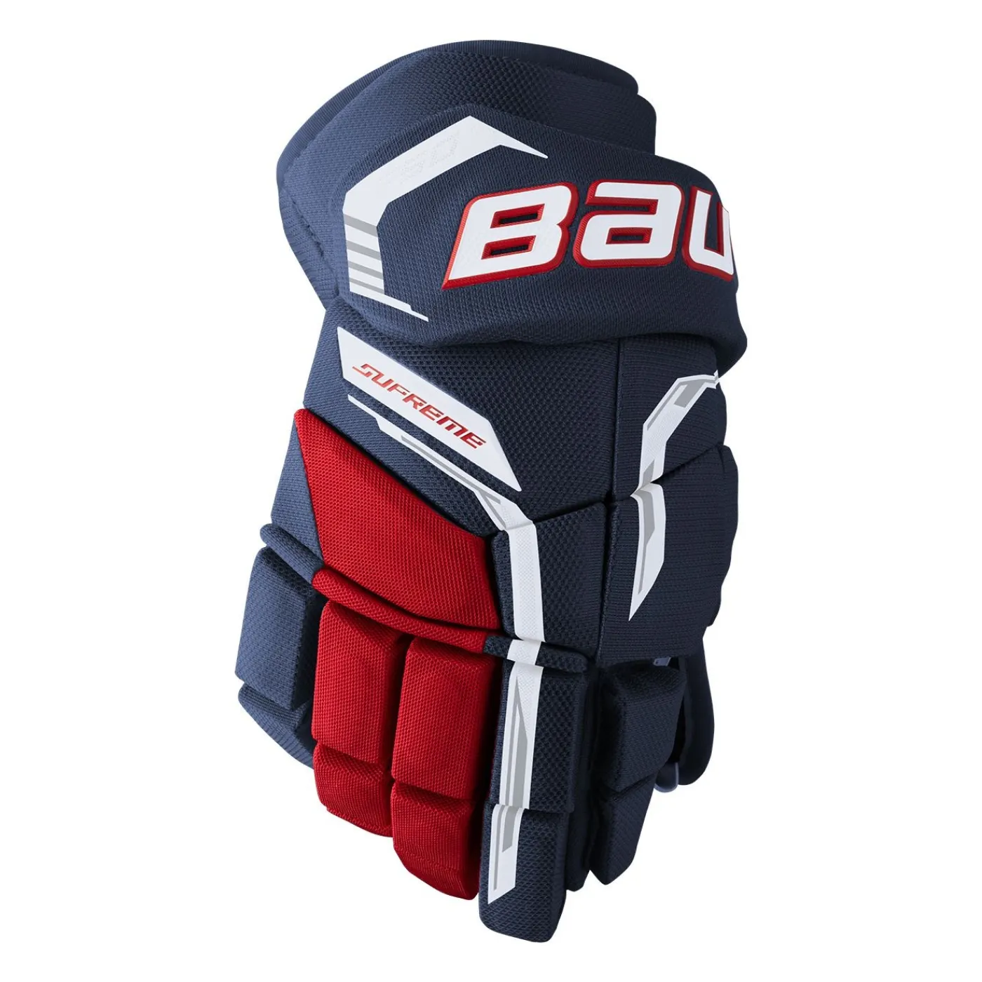 New Hockeyhandskar Supreme F50 Pro Int Navy/Red Hockeyhandskar Intermediate|Bauer
