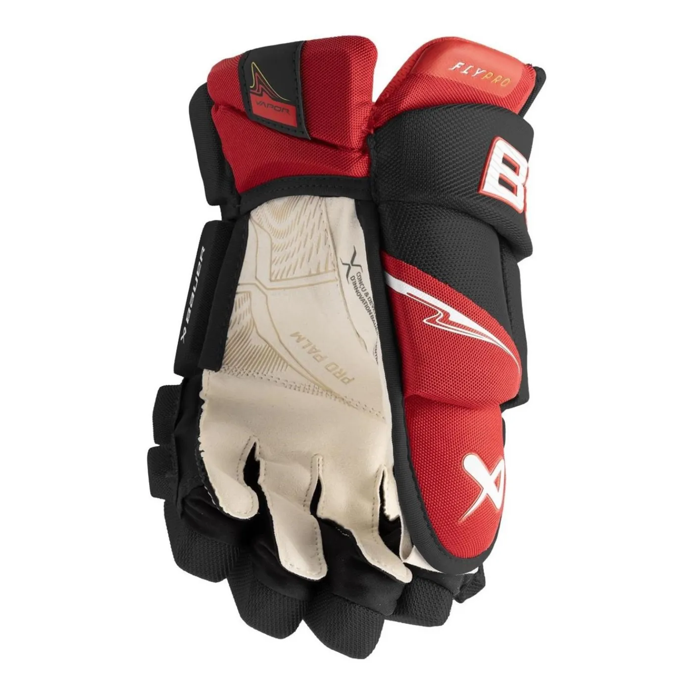 Hot Hockeyhandskar Vapor Flypro Sr Black/Red Hockeyhandskar Senior