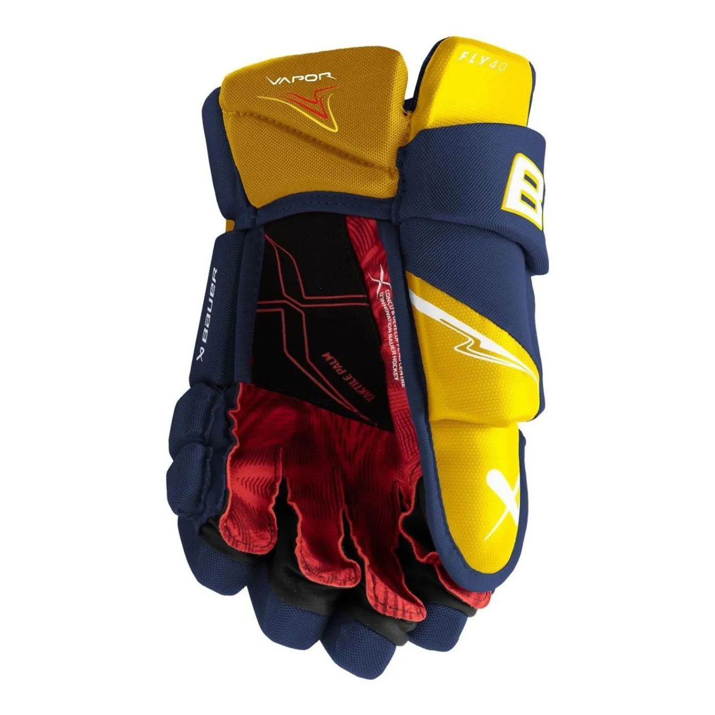 New Hockeyhandskar Vapor Fly40 Int Navy/Gold Hockeyhandskar Intermediate