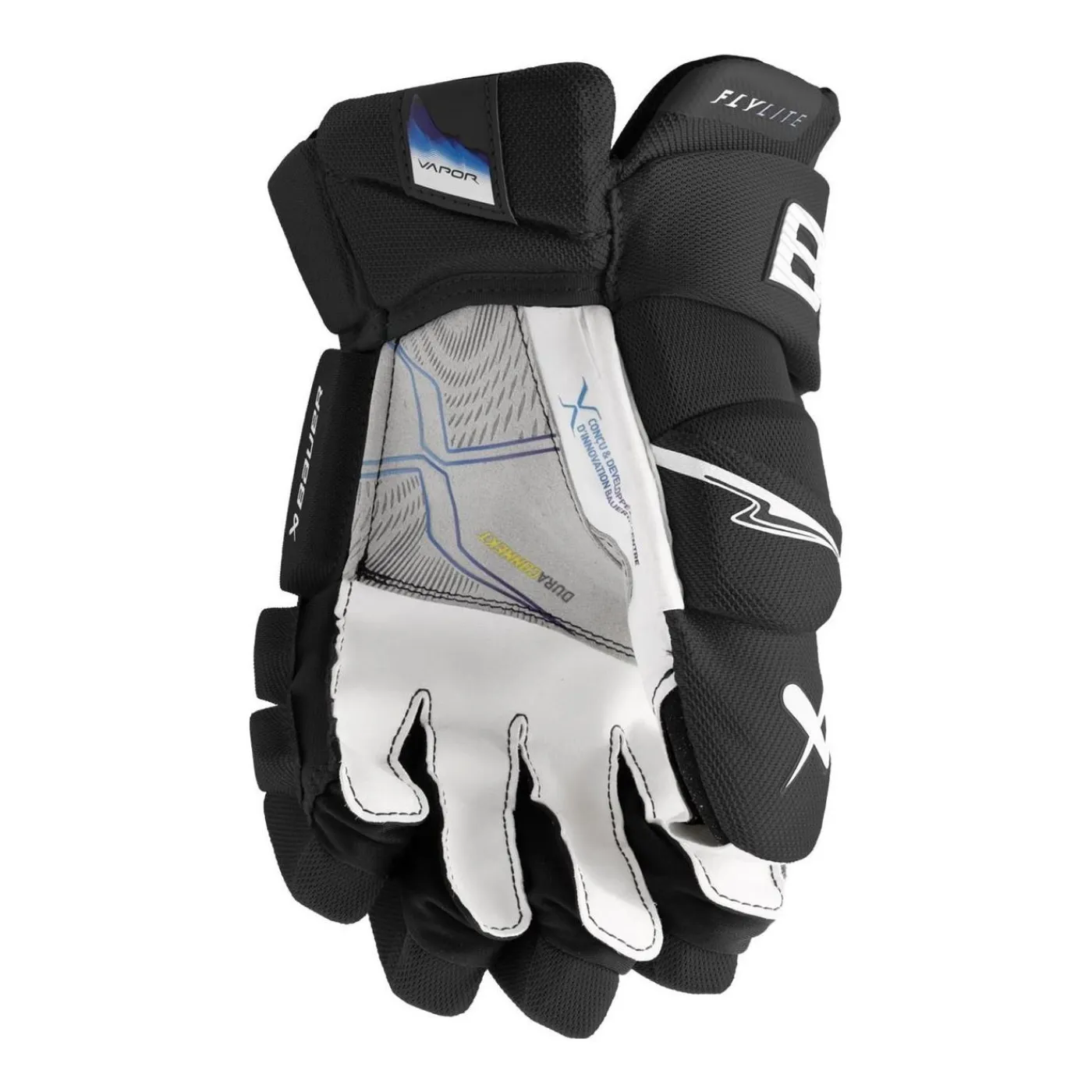 Discount Hockeyhandskar Vapor Flylite Jr Black/White Hockeyhandskar Junior|Hockeyutrustning Junior