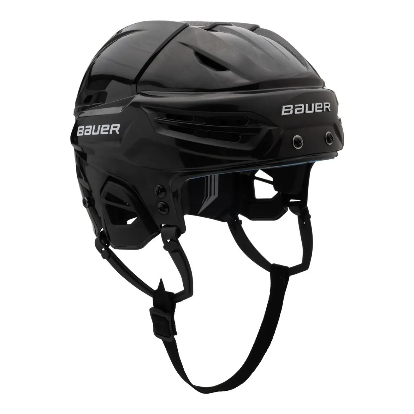 Clearance Hockeyhjälm Re-Akt 55 Black Hockeyhjälmar Utan Galler