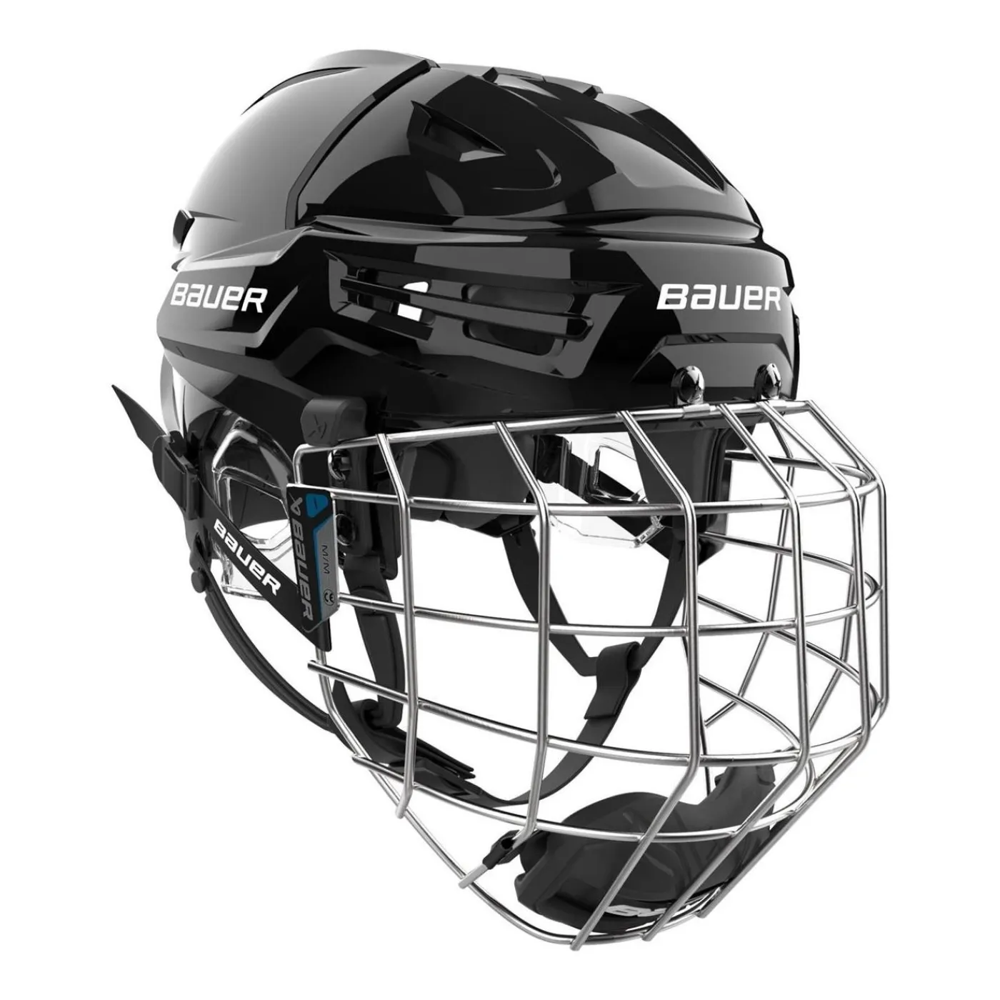 Outlet Hockeyhjälm Re-Akt 70 Combo Black Hockeyhjälmar Med Galler