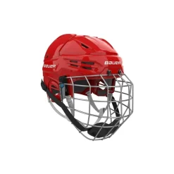 Discount Hockeyhjälm Re-Akt 55 Combo Red Hockeyhjälmar Med Galler