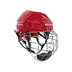 Sale Hockeyhjälm Re-Akt 70 Combo Red Hockeyhjälmar Med Galler