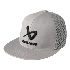 Keps Core Flat Brim Sr Grey Hockeykepsar Bauer
