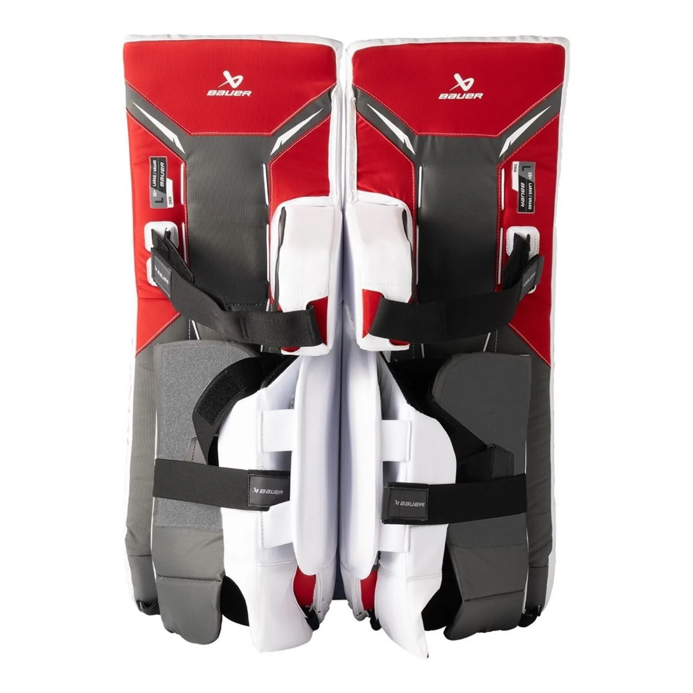 Sale Målvaktsbenskydd GSX Jr White/Red Målvaktsbenskydd Junior