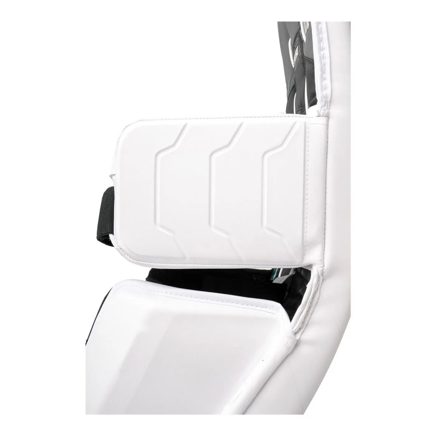 Målvaktsbenskydd Supreme Fuse Sr White Målvaktsbenskydd Senior|Bauer