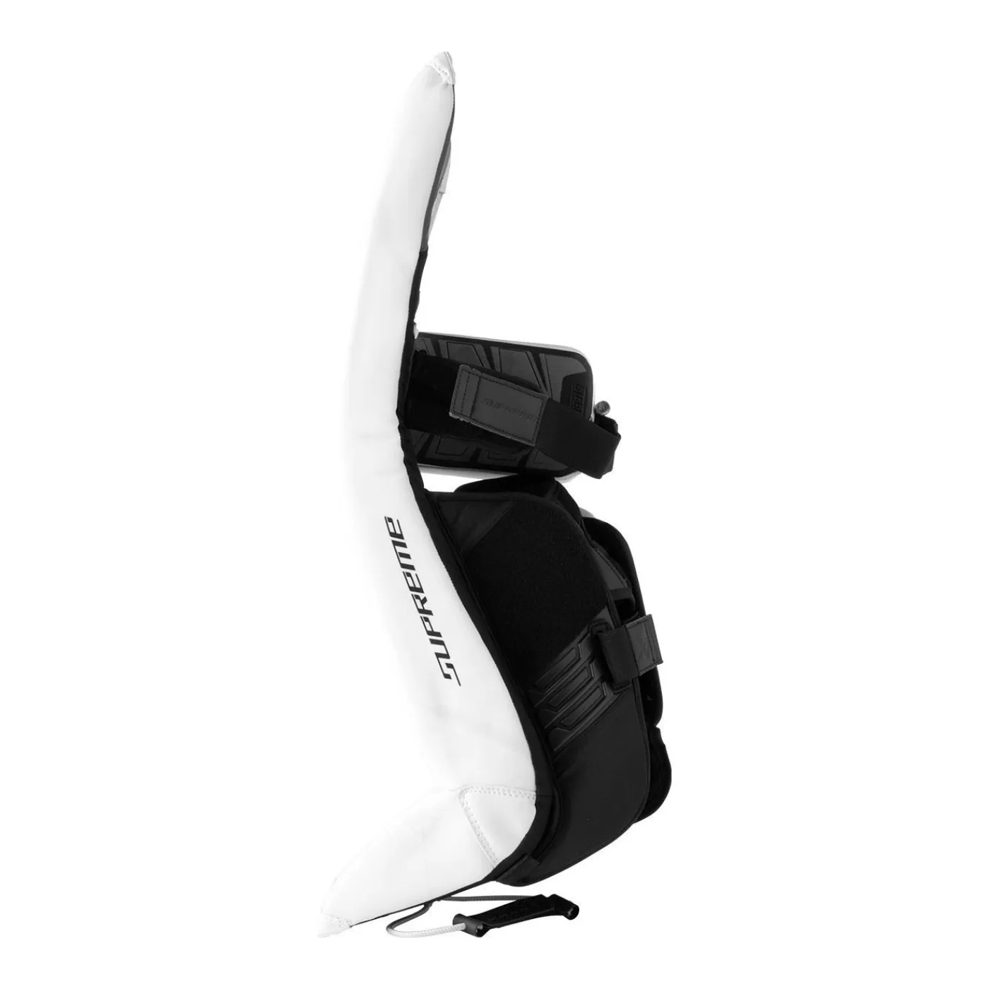 Målvaktsbenskydd Supreme Fuse Sr White Målvaktsbenskydd Senior|Bauer