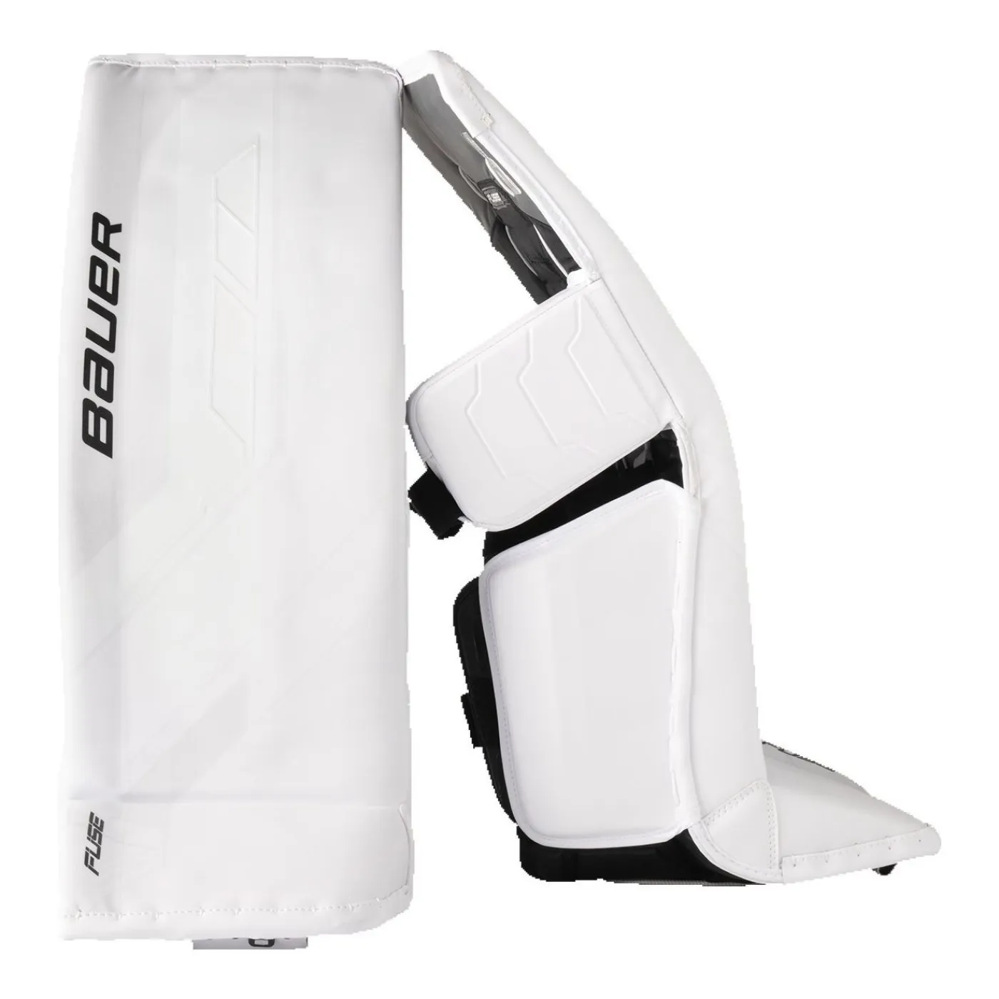 Målvaktsbenskydd Supreme Fuse Sr White Målvaktsbenskydd Senior|Bauer