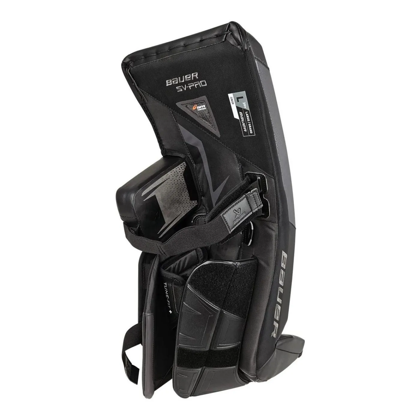 Outlet Målvaktsbenskydd SV-Pro Sr Black Målvaktsbenskydd Senior