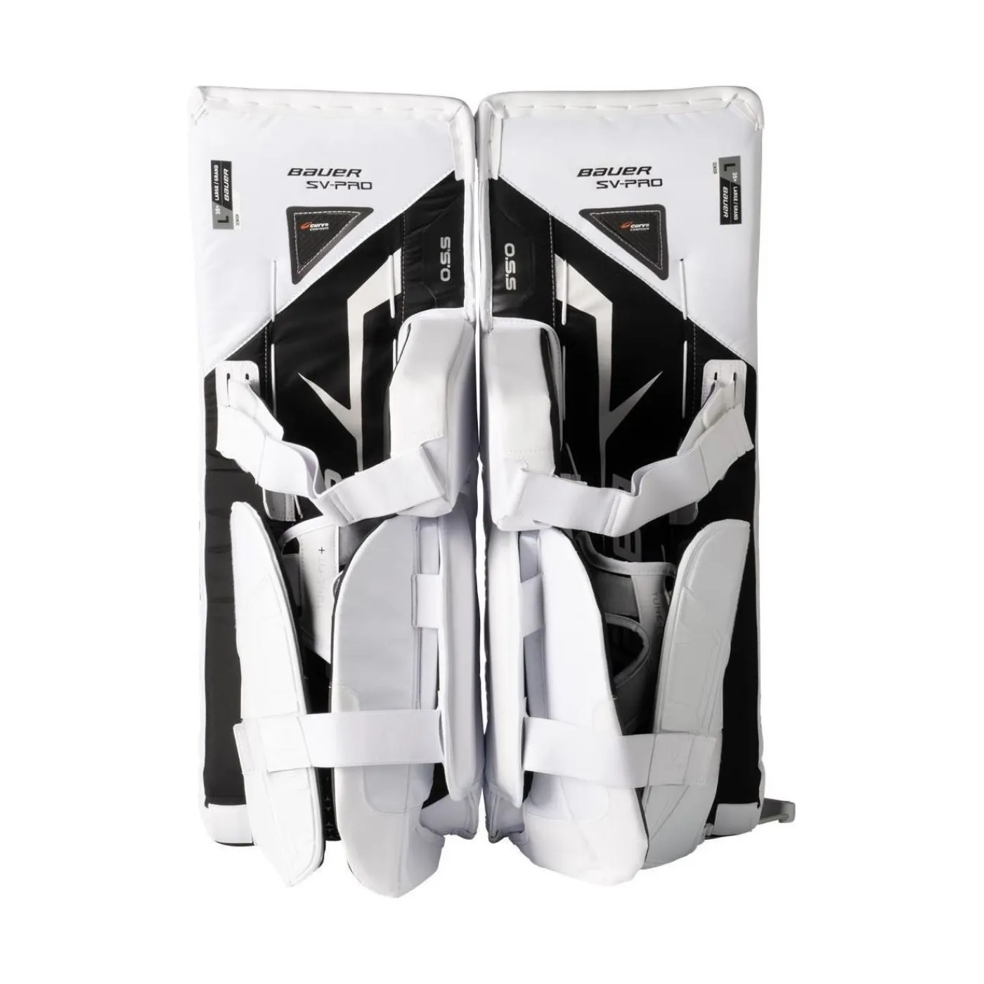 Outlet Målvaktsbenskydd SV-Pro Int White/Blue Målvaktsbenskydd Intermediate