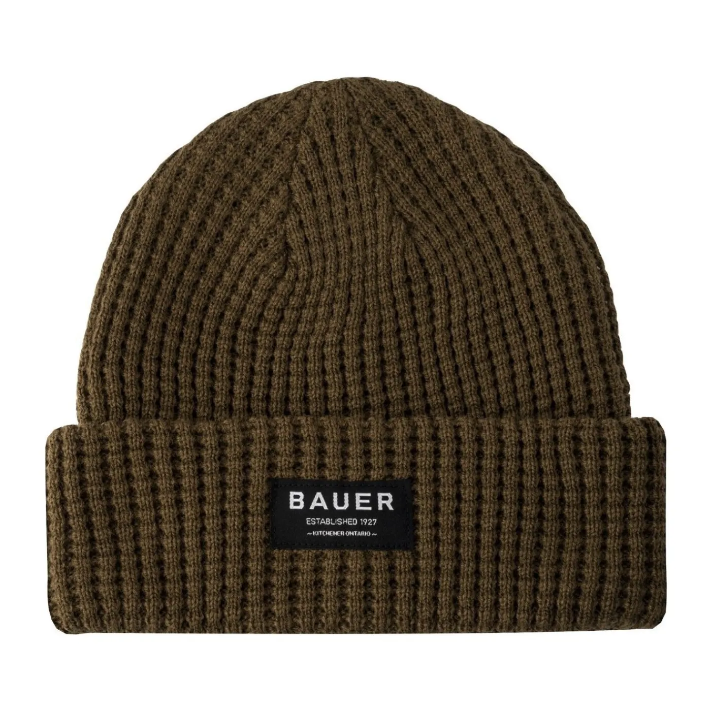 Best Mössa Knit Waffle Toque Sr Brown Mössor Bauer
