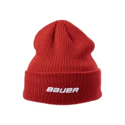 Best Mössa Team Ribbed Toque Sr Red Mössor Bauer