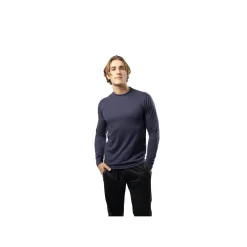 Outlet Tröja Långärmad FLC Merino Tech Sr Navy Tröjor Senior