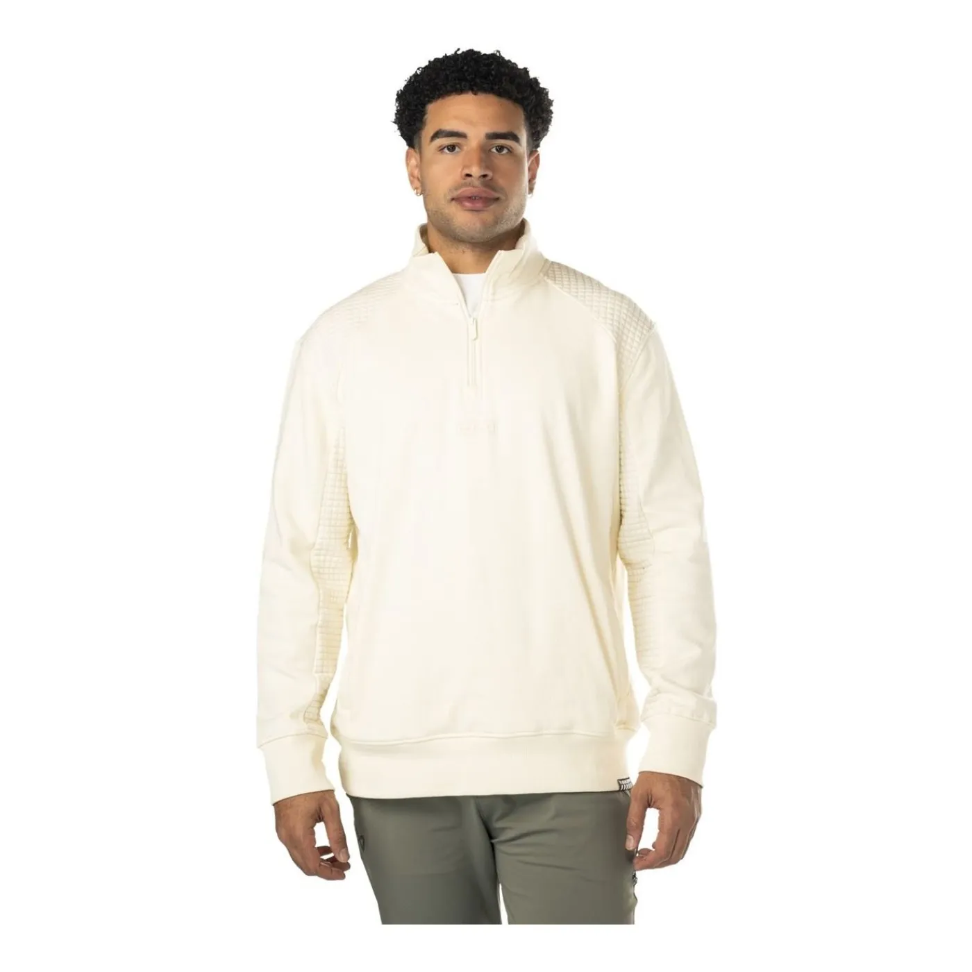 Sale tröja Quilted 1/4 Zip Sr Jackor Senior