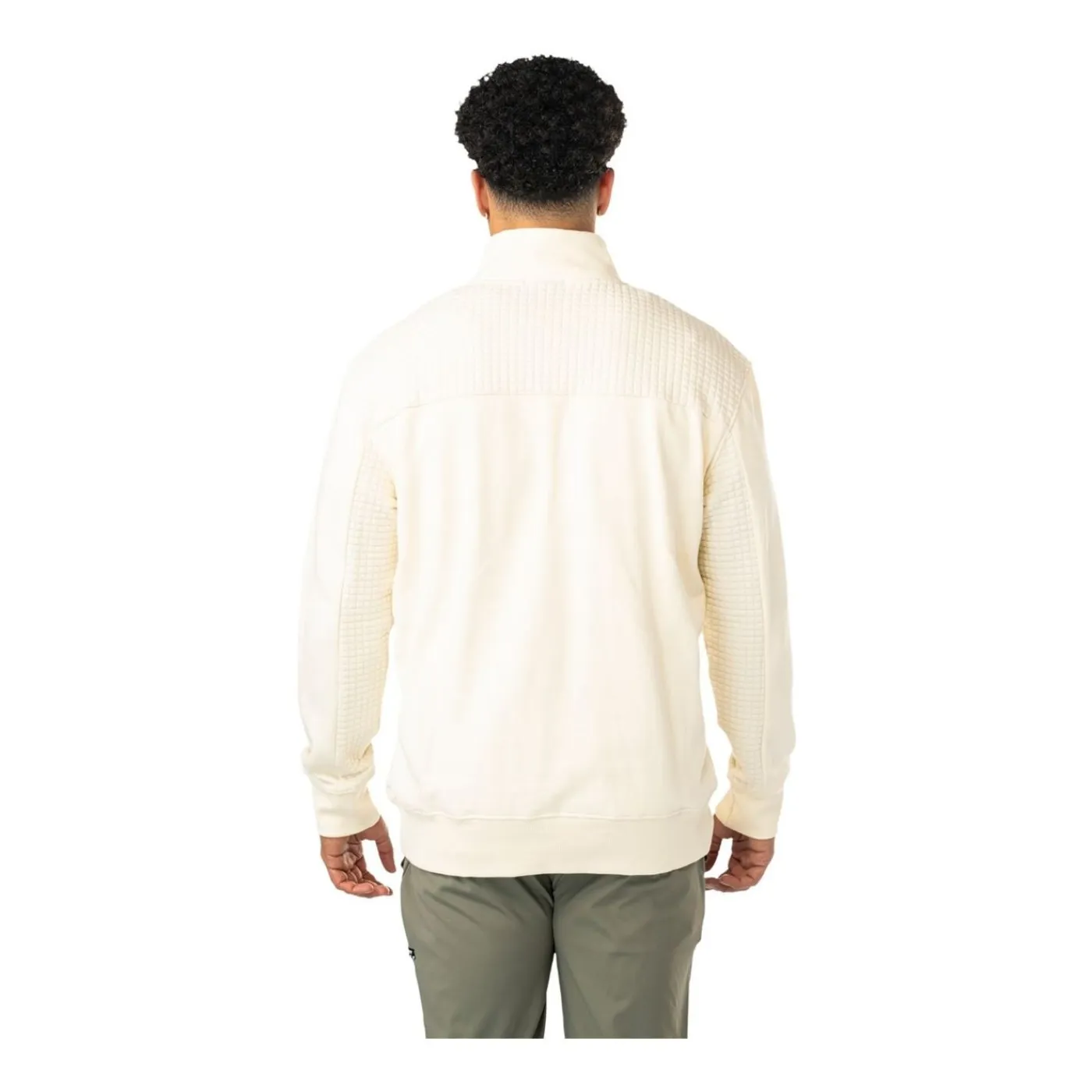 Sale tröja Quilted 1/4 Zip Sr Jackor Senior