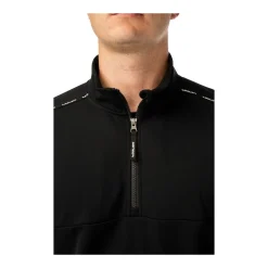 Sale Tröja Team Fleece 1/2 Zip Sr Black Tröjor Senior