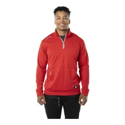Best Tröja Team Fleece 1/2 Zip Sr Red Teamtextil Tröjor Sr|Tröjor Senior