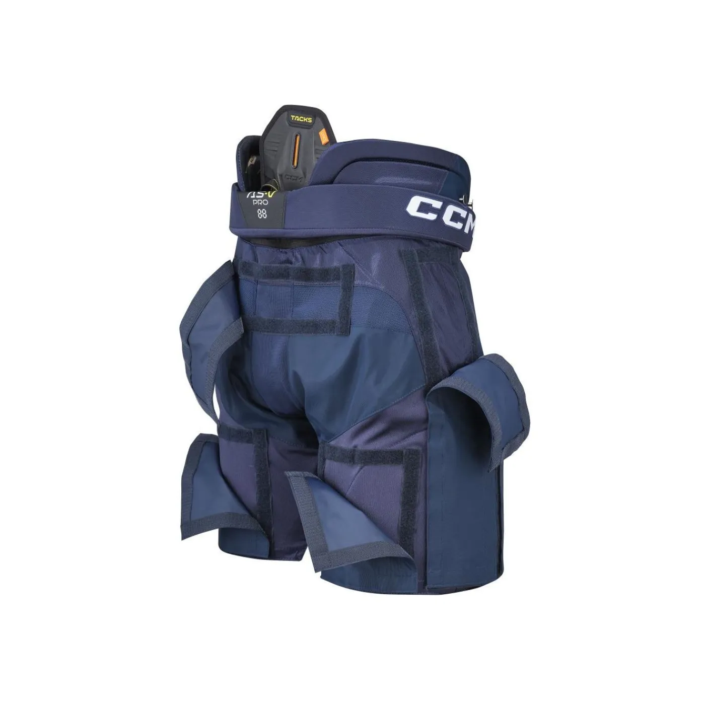 Hockeybyxa Tacks AS-V Pro Velcro Sr Navy Hockeybyxor Senior|Hockeybyxor