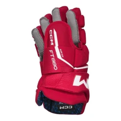 Sale Hockeyhandskar Jetspeed FT880 Sr Red/White Hockeyhandskar Senior
