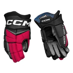 Hot Hockeyhandskar Jetspeed FT880 Jr Black/Red/White Hockeyhandskar Junior|Hockeyutrustning Junior