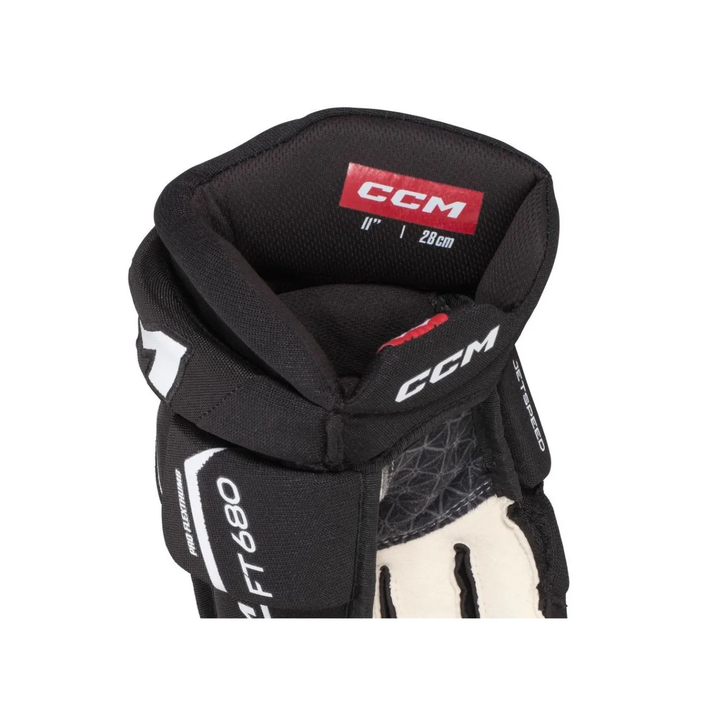 Online Hockeyhandskar Jetspeed 680 Jr Black/White Hockeyhandskar Junior