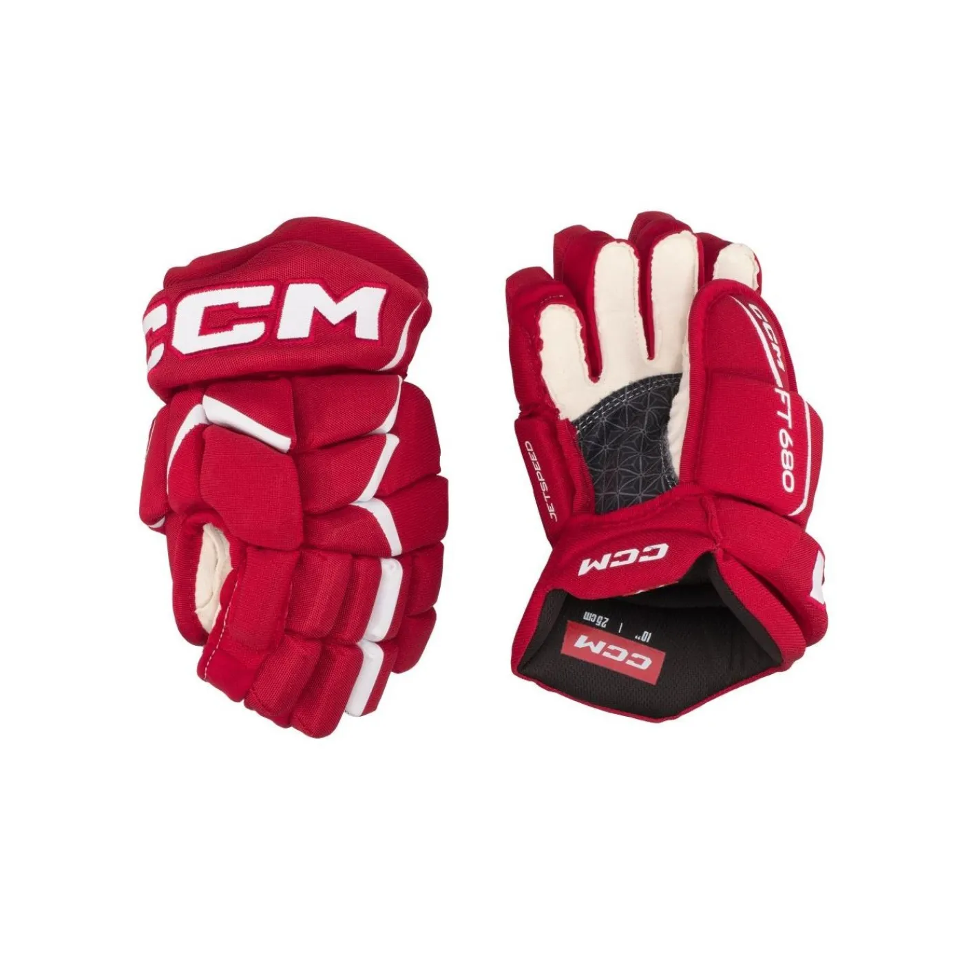 Hot Hockeyhandskar Jetspeed 680 Jr Red/White Hockeyhandskar Junior