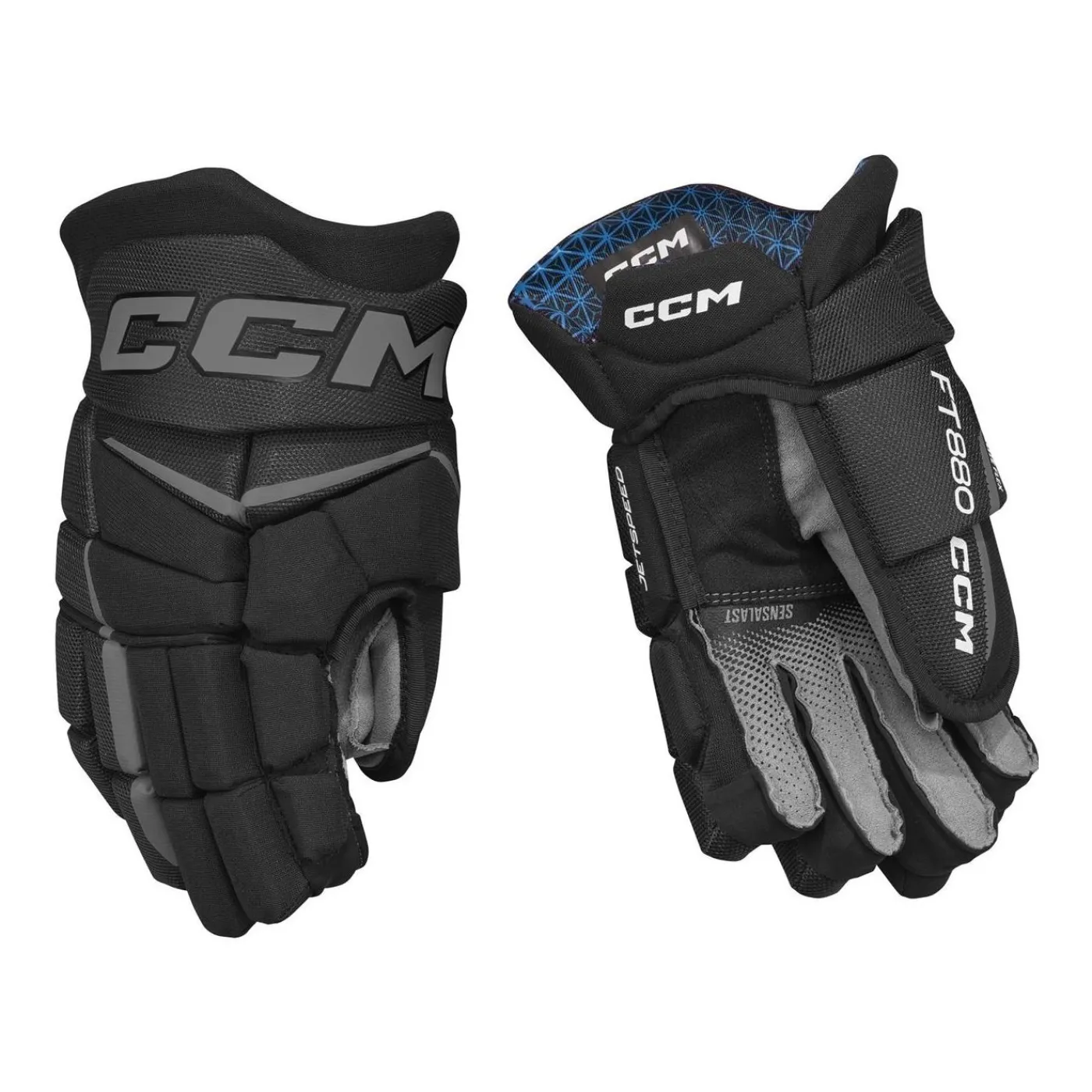 Best Hockeyhandskar Jetspeed FT880 Sr Black/Black Hockeyhandskar Senior