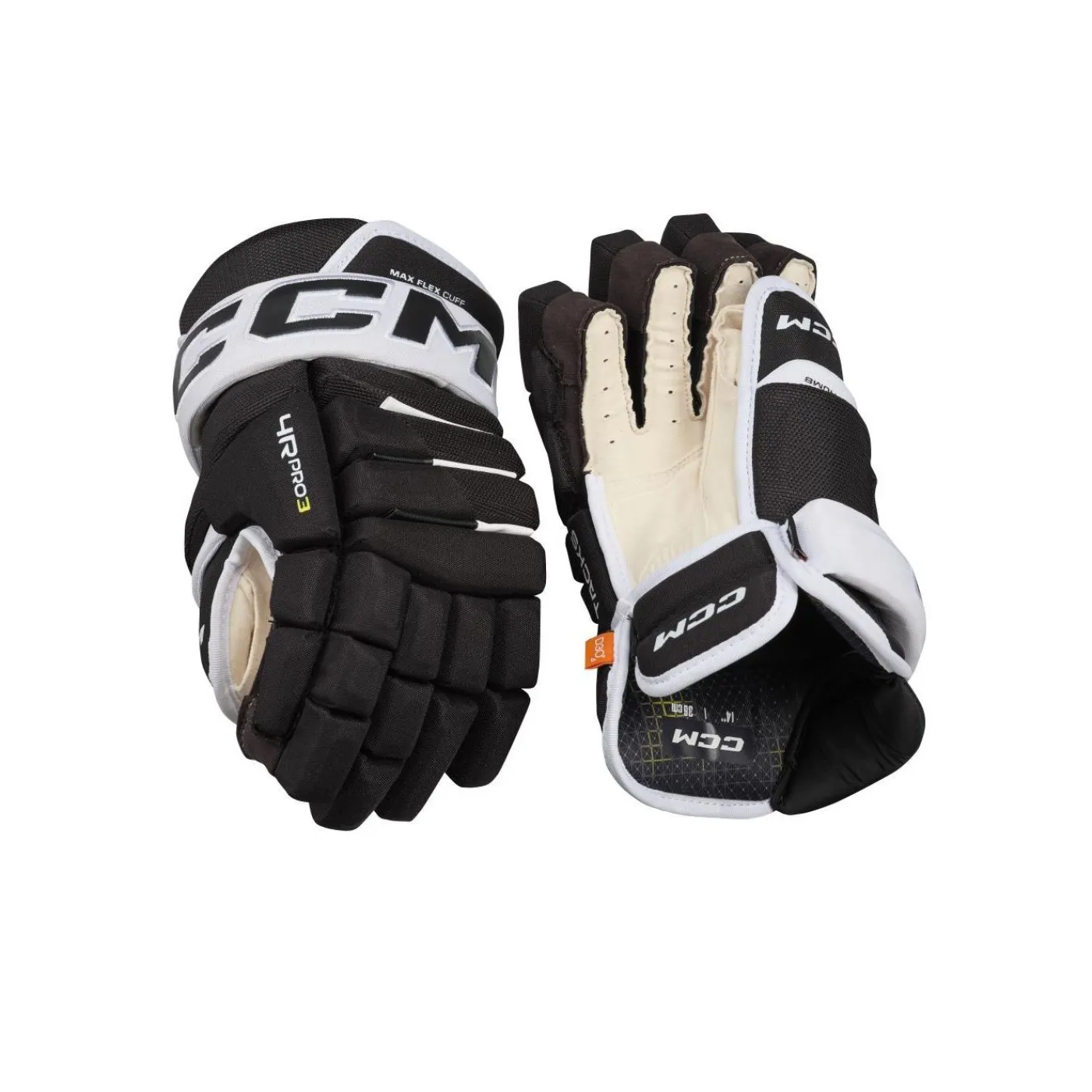 Discount Hockeyhandskar Tacks 4 Roll Pro 3 Sr Black/White Hockeyhandskar Senior