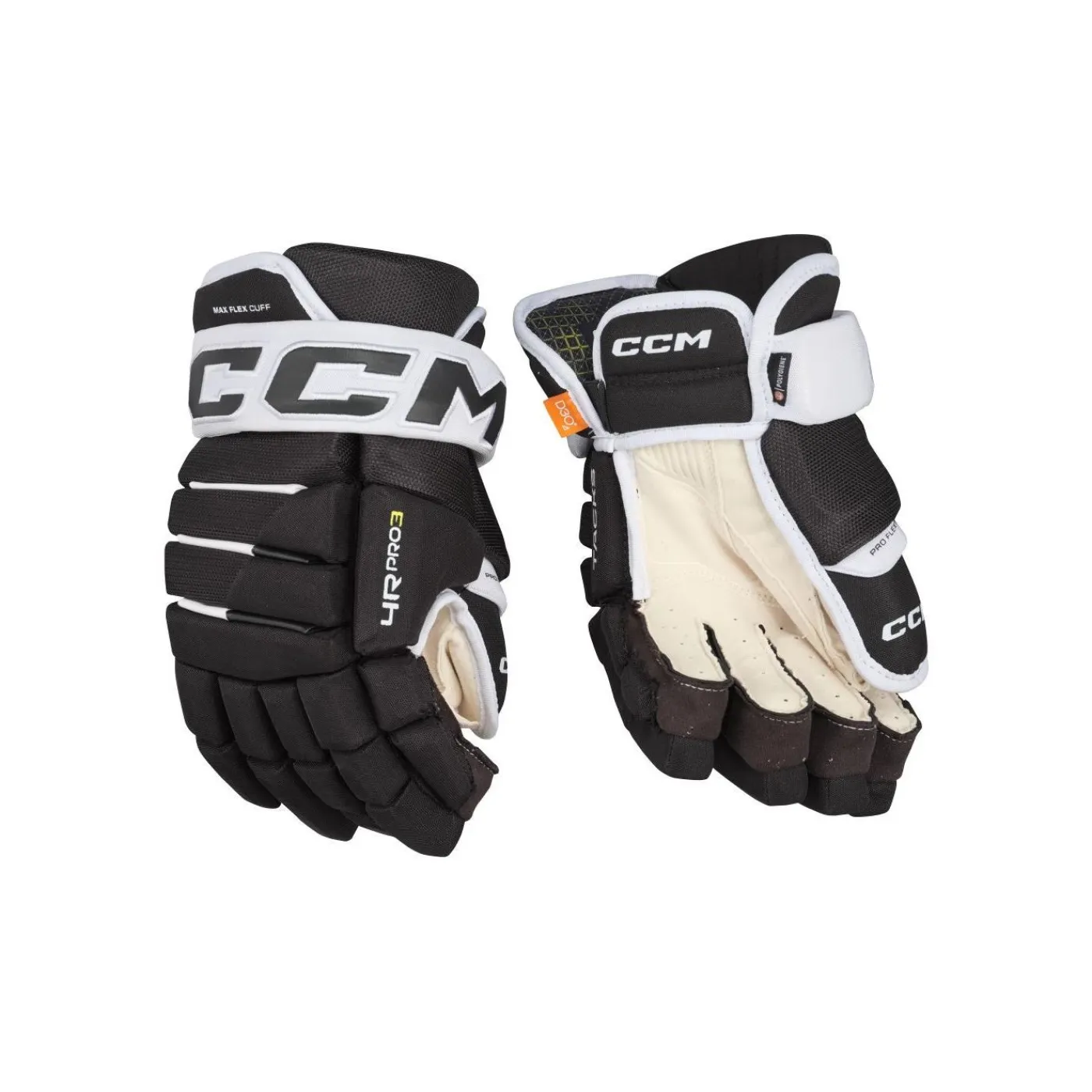 Discount Hockeyhandskar Tacks 4 Roll Pro 3 Sr Black/White Hockeyhandskar Senior