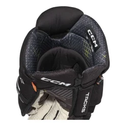 Clearance Hockeyhandskar Tacks XF Jr Black/White Hockeyhandskar Junior|Hockeyutrustning Junior