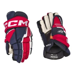 Hockeyhandskar Tacks XF Jr Navy/Red/White Hockeyhandskar Junior|Hockeyutrustning Junior
