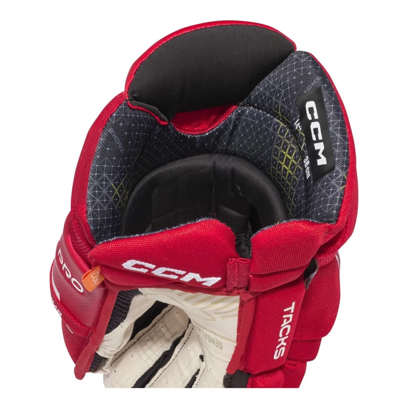 Best Hockeyhandskar Tacks XF Pro Sr Red/White Hockeyhandskar Senior