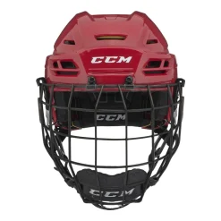 Outlet Hockeyhjälm 310 Combo Jr Red Ccm