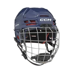 Clearance Hockeyhjälm Tacks 70 Combo Jr Navy Hockeyhjälmar Med Galler|Hockeyutrustning Junior