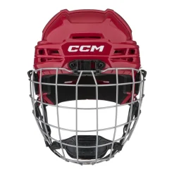 Clearance Hockeyhjälm Tacks 70 Combo Jr Red Hockeyhjälmar Med Galler|Hockeyutrustning Junior