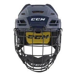 Hockeyhjälm Tacks 210 Combo Navy Hockeyhjälmar Med Galler