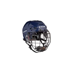 Sale Hockeyhjälm Tacks 910 Combo Navy Hockeyhjälmar Med Galler