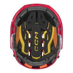 Sale Hockeyhjälm Tacks 720 Combo Red Hockeyhjälmar Med Galler