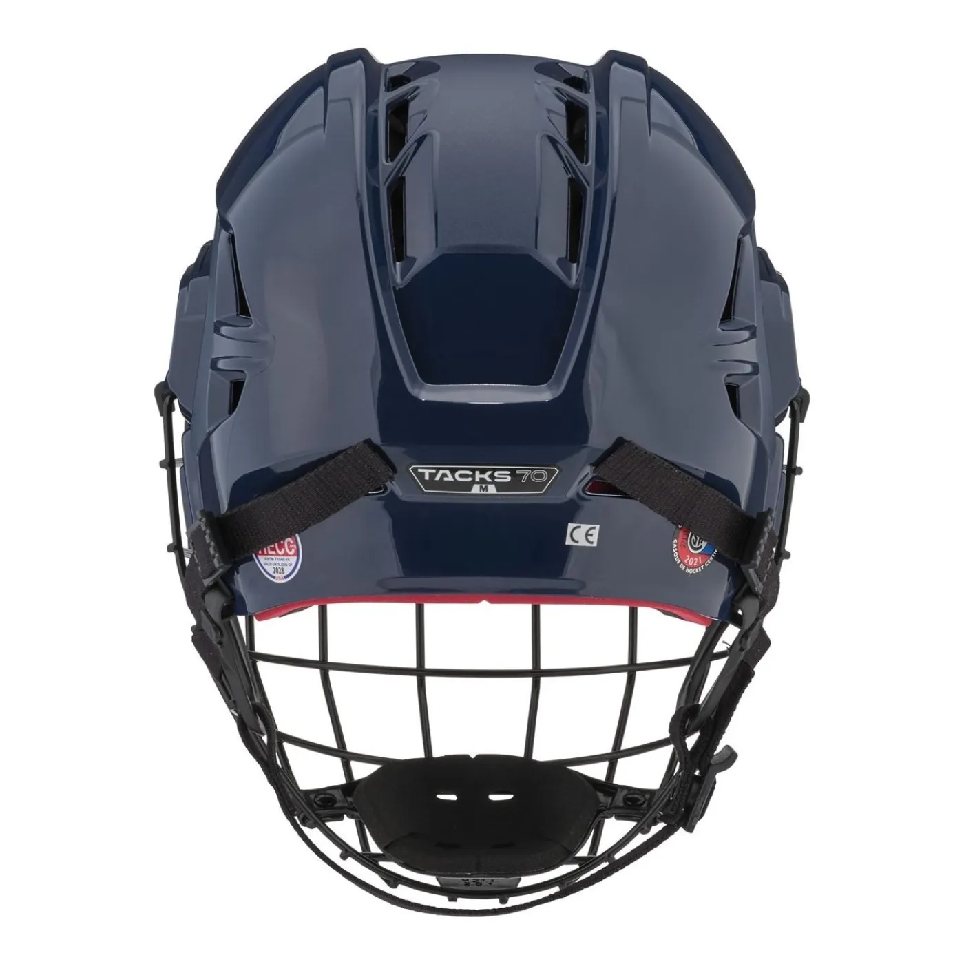 Discount Hockeyhjälm Tacks 70 Combo Sr Navy Hockeyhjälmar Med Galler