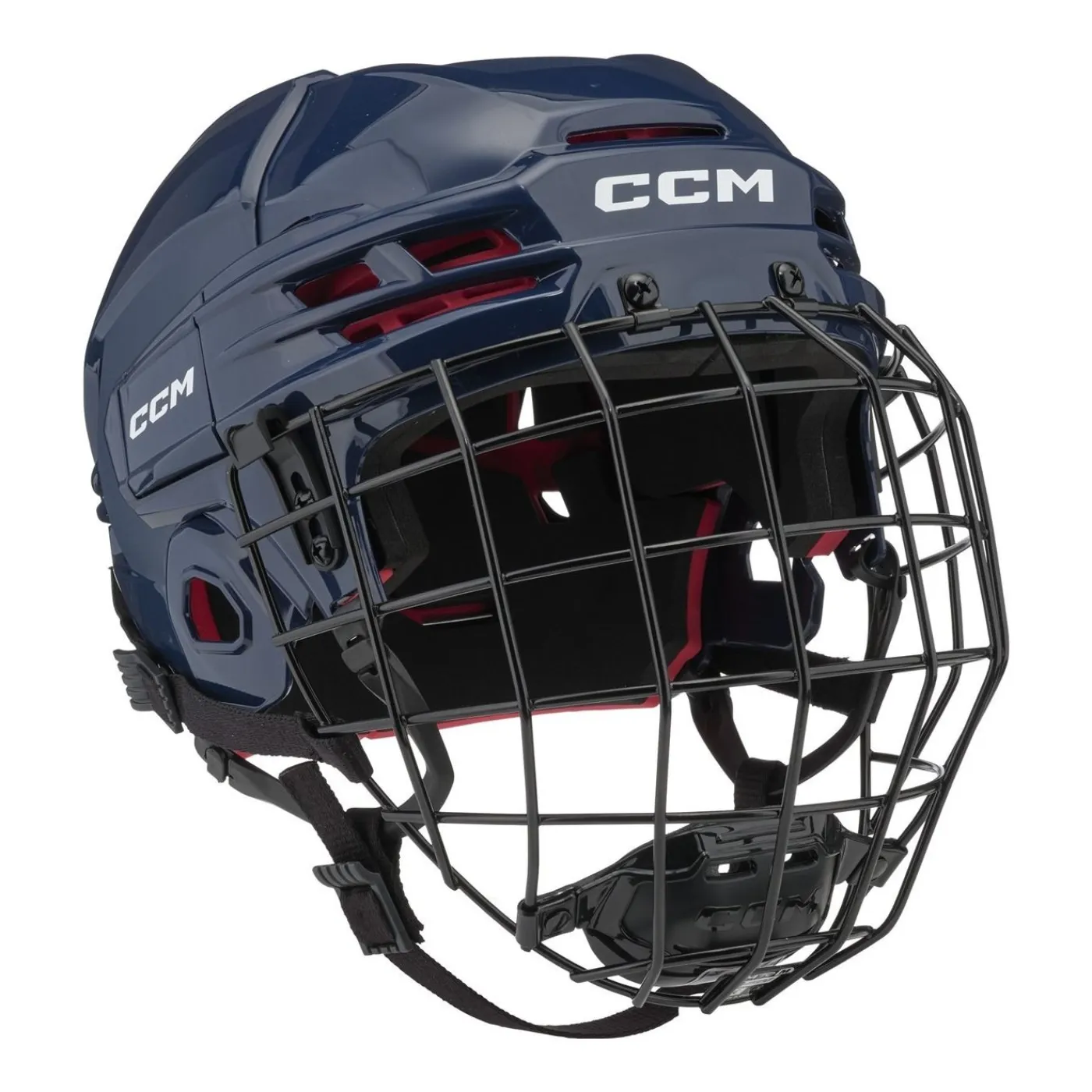 Discount Hockeyhjälm Tacks 70 Combo Sr Navy Hockeyhjälmar Med Galler