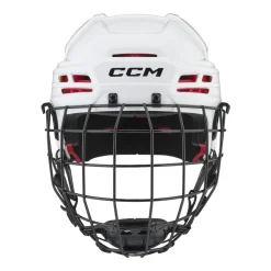 Clearance Hockeyhjälm Tacks 70 Combo Sr White Hockeyhjälmar Med Galler