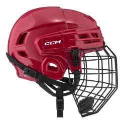 Best Hockeyhjälm Tacks 70 Combo Sr Red Hockeyhjälmar Med Galler