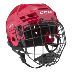 Best Hockeyhjälm Tacks 70 Combo Sr Red Hockeyhjälmar Med Galler
