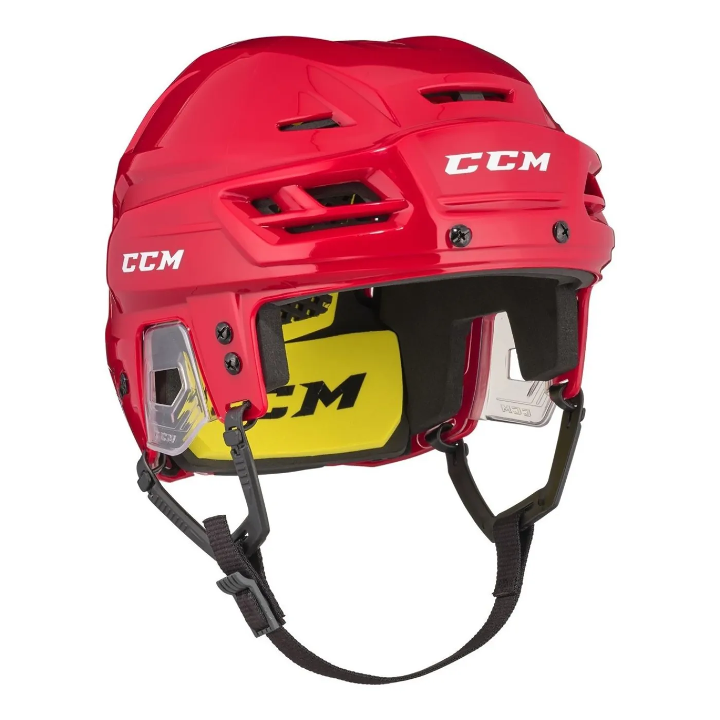 Hot Hockeyhjälm Tacks 210 Red Hockeyhjälmar Utan Galler